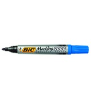 Marker bic perm bullet blue bx 12