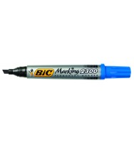 Marker bic perm chisel blue bx 12