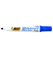 Marker w/b bic bullet blue bx 12