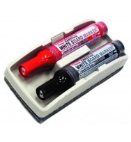 Eraser w/b pentel set easyflow