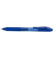 Pen pentel energel-x bl107 gel roller rt0.7mm blue bx 12