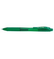 Pen pentel energel-x bl107 gel roller rt0.7mm green bx 12