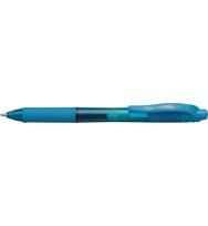 Pen pentel energel-x bl107 gel roller rt0.7mm sky blue bx 12