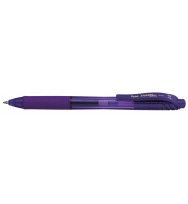 Pen pentel energel-x bl107 gel roller rt0.7mm violet bx 12