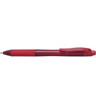 Pen pentel energel-x bl110 gel roller rt 1.0mm red bx 12