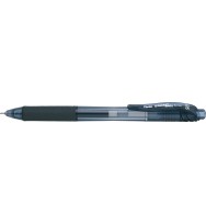 Pen energel retractable pentel gel bln105 0.5mm black bx 12