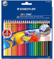Pencil coloured staedtler noris aquarell pk24