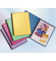 Display book b/tone a4 cool frost blue 20p