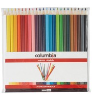 Pencil coloured columbia pkt24