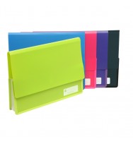 Document wallet marbig polypick heavy duty lime