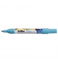 Marker artline glass 4mm blue bx 12