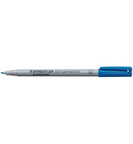 Marker ohp staedtler 315 water sol med blue bx 10