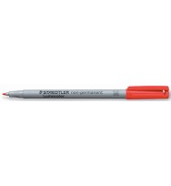 Marker ohp staedtler 315 water sol med red bx 10