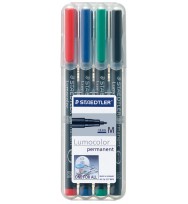 Marker ohp staedtler 317 perm med asst wlt4