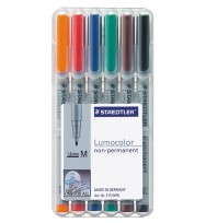 Marker ohp staedtler 315 water sol med asst wlt6