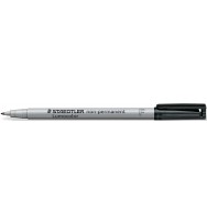 Marker ohp staedtler 316 water sol f black bx 10