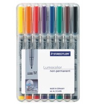 Marker ohp staedtler 315 water sol med asst wlt8