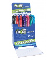Pen pilot frixion ball retractable rocket assorted bx24