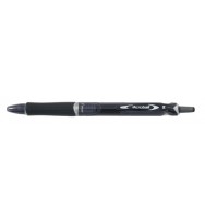 Pen pilot bp acroball 15 retract med black bx 12