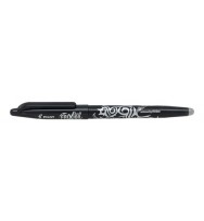 Pen pilot rb frixionball bl-fr7 black w/eraser