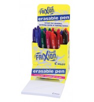 Pen pilot frixionball rocket asst colours display 24