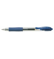 Pen pilot bp bl-g2-5 retract xf blue bx 12