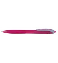 Pen pilot rexgrip bp retract neon pink