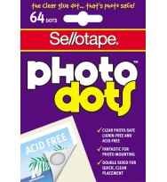 Sticky dots sello photo 64 dots 4sht