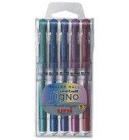 Pen uni rb signo um153 broad metallic assorted