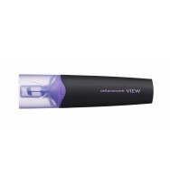 Highlighter uni promark see through tip violet  bx 12