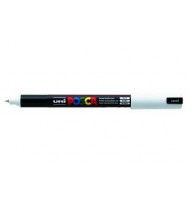 Marker uni posca pc1mwh n/point 1mm white