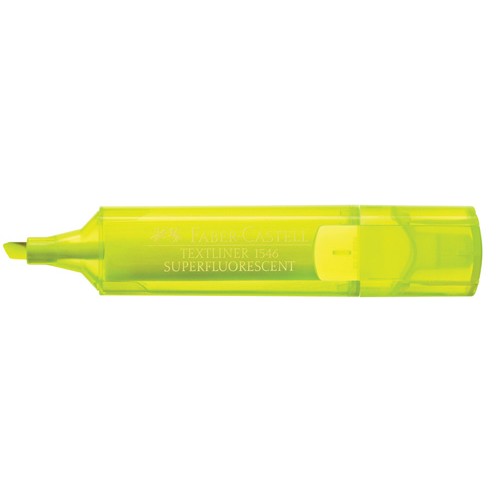 Highlighter faber textliner frosted yellow bx 10
