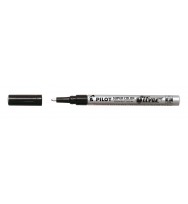 Marker pilot super colour f silver bx 12