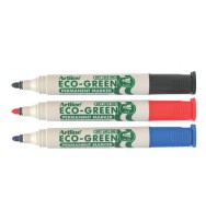 Marker artline 177 eco-green perm bullet blue bx 12