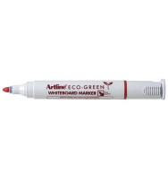 Marker w/b artline 527 eco green bullet red bx 12