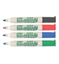 Marker w/b artline 527 eco green bullet wlt4 asst