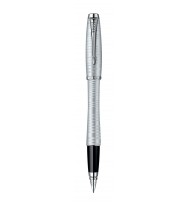 Pen parker fp urban premium fine ss nib silver blue
