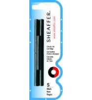 Ink cartridge sheaffer skrip black h/sell pk5