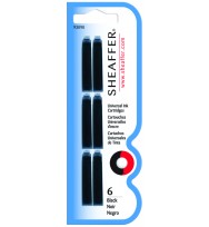 Ink cartirdge sheaffer skrip vfm mini black pk6