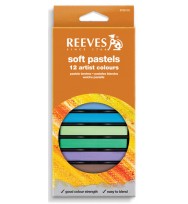 Crayons reeves soft pastels bx12