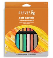 Crayons reeves soft pastels pk24