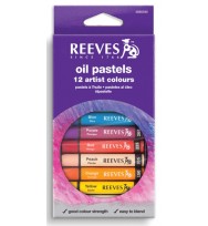 Crayons reeves oil pastels 12's