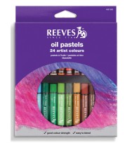 Crayons reeves oil pastels 24's