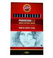 Pencil graphite progresso 4b pk 12