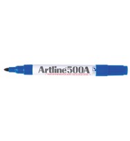 Marker w/b artline 500a bullet blue bx 12