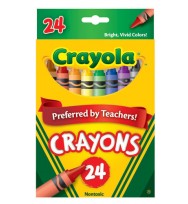 Crayons crayola regular h/sell bx24