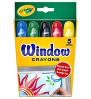 Crayons crayola window washable pk5
