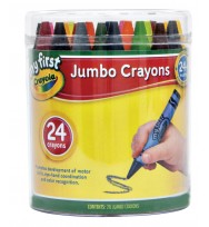 Crayons crayola my first 24 in storage tub