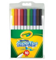 Marker crayola super tip washable pk10