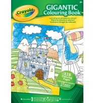 Book colouring crayola gigantic 128 pages